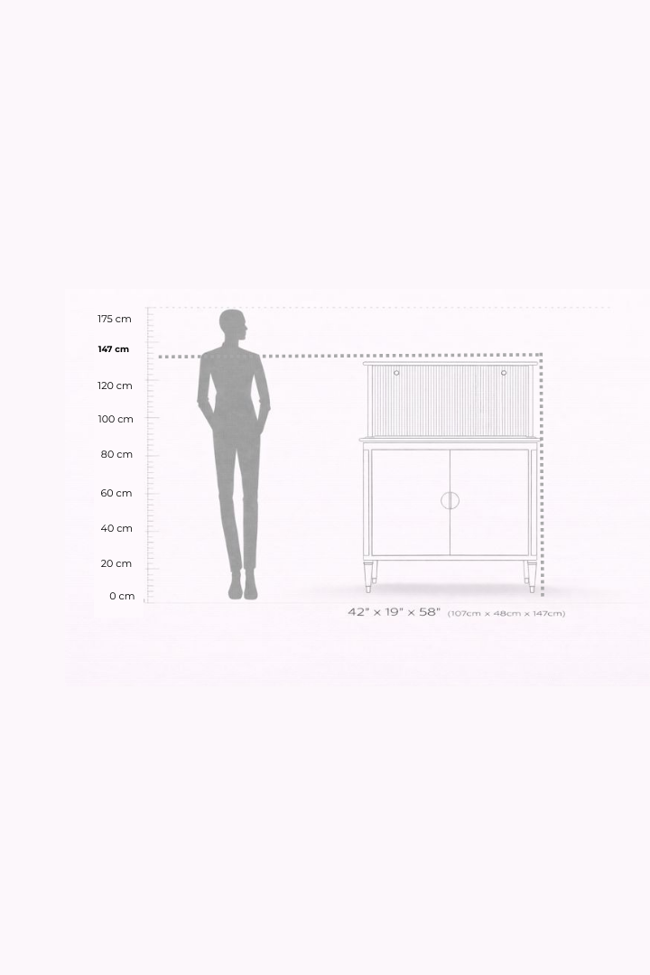 Eva Bar Cabinet (In Duco)