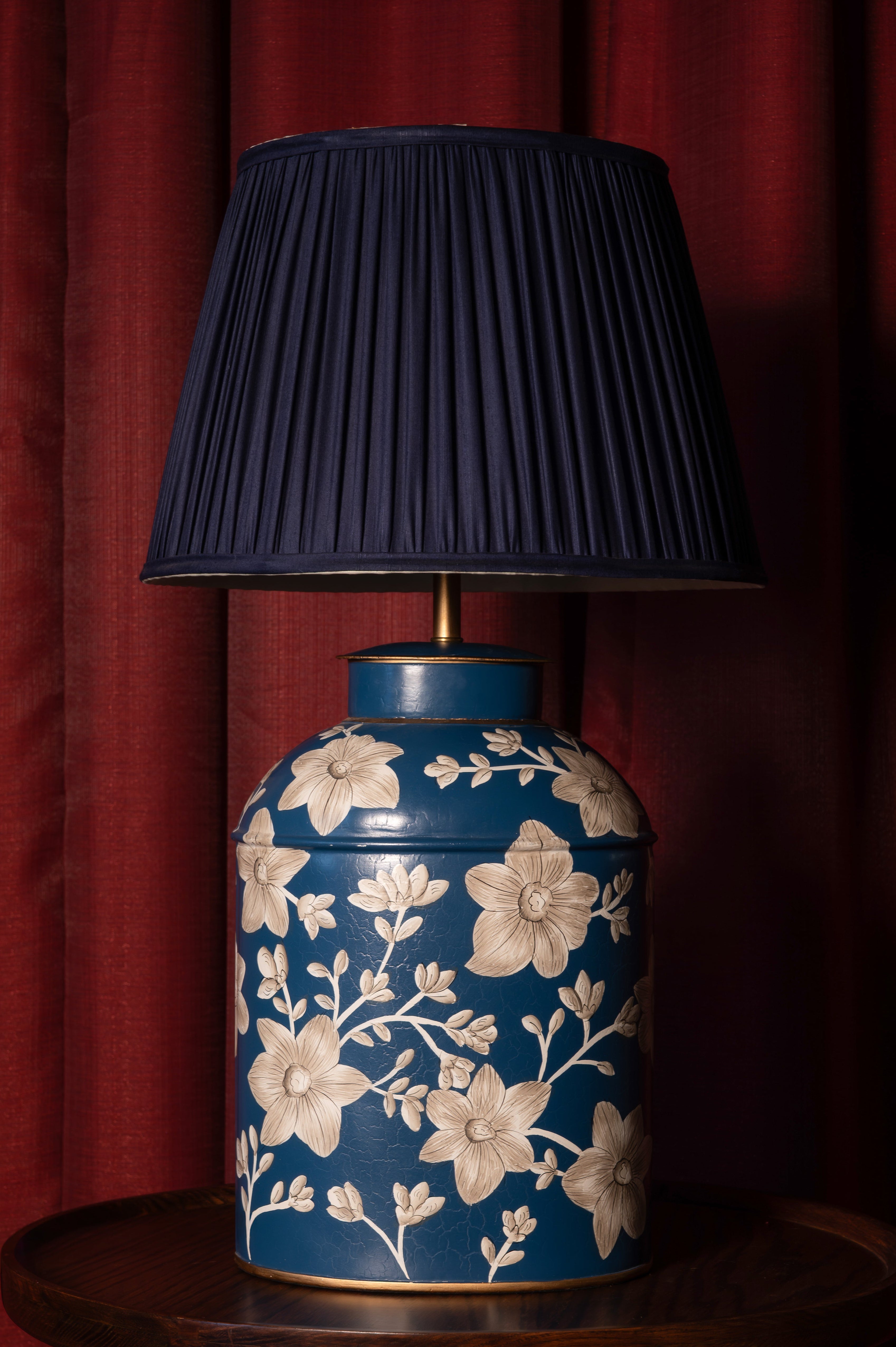 Blue Bloom Table Lamp
