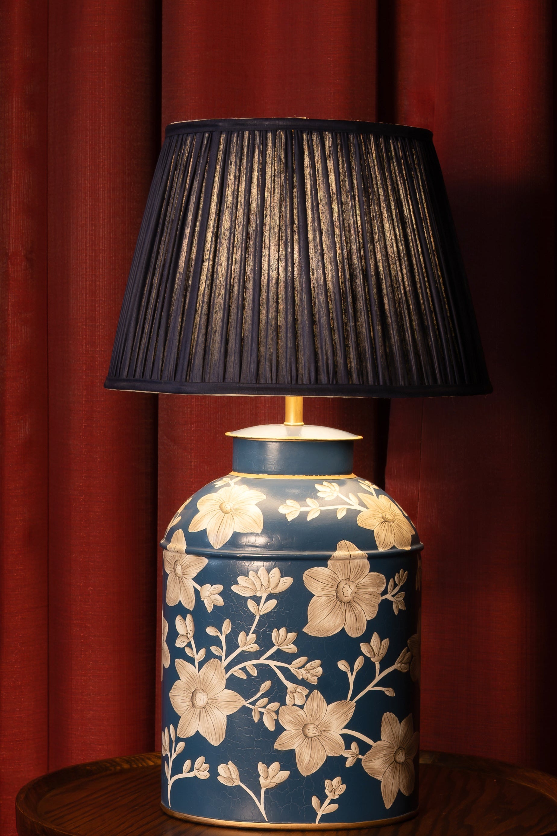 Blue Bloom Table Lamp