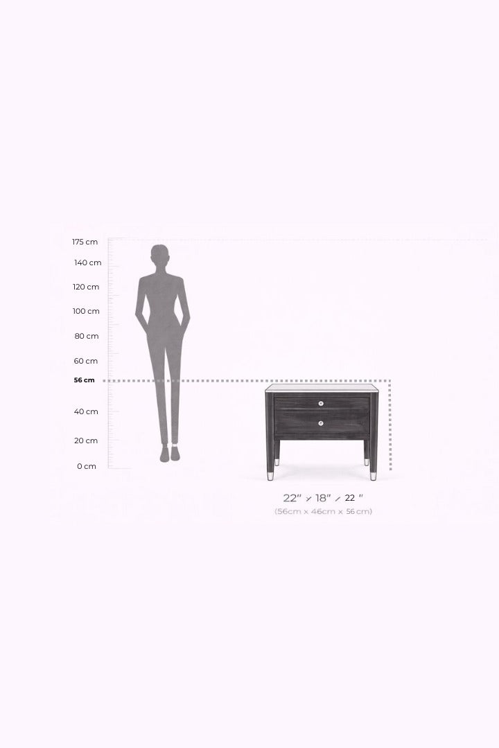 Carina Bedside Table