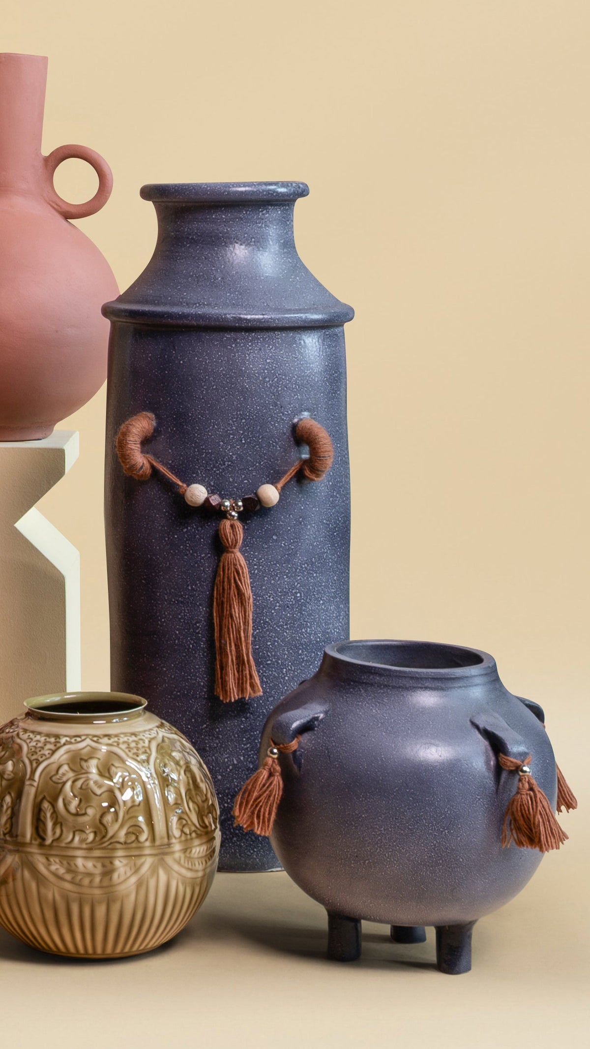Indigo Pot