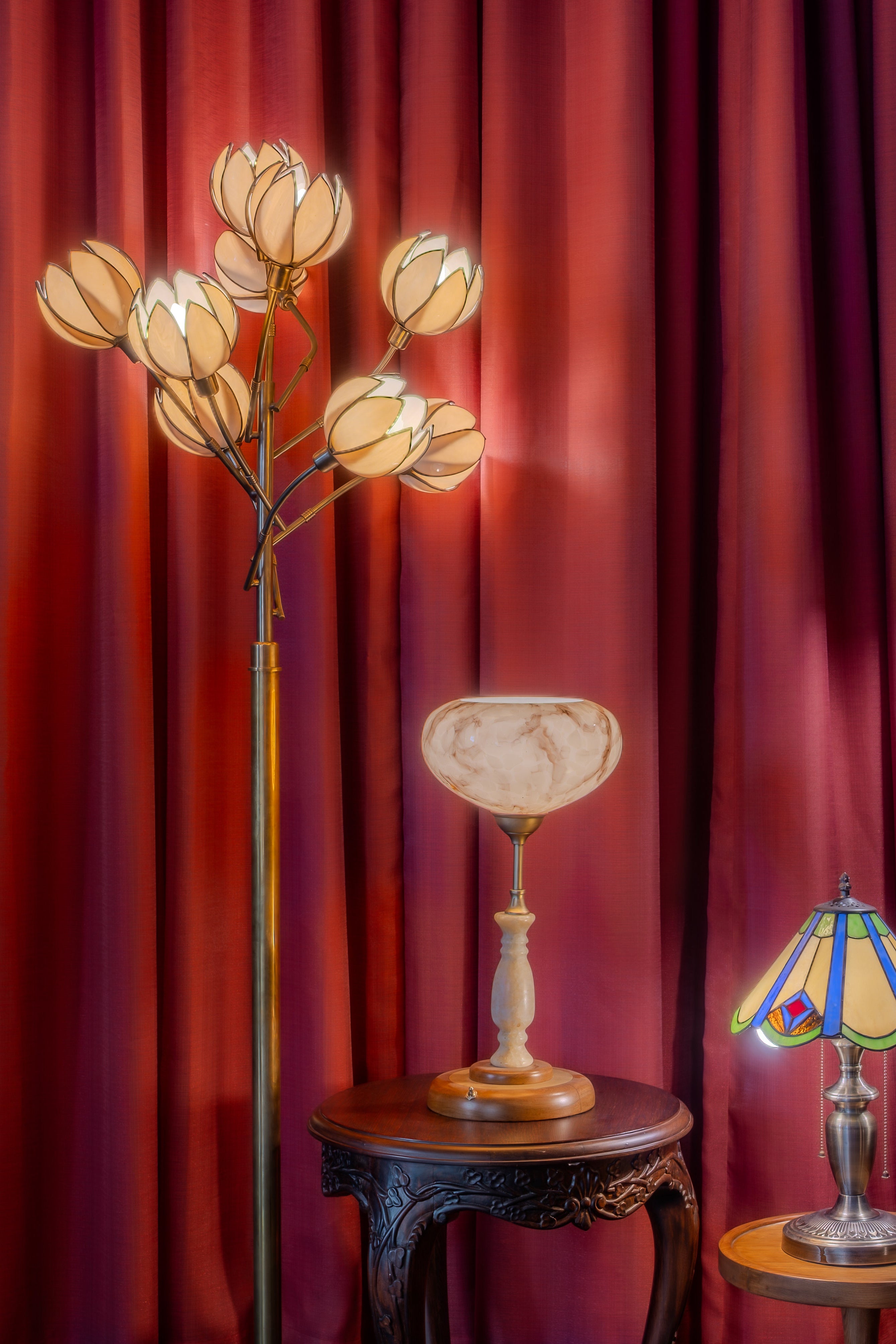 Lotus Bloom Floor Lamp