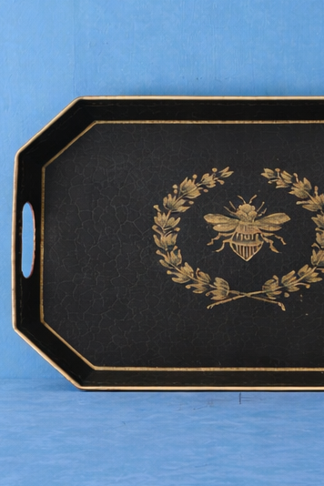 Honey Bee Serving Tray (Black)