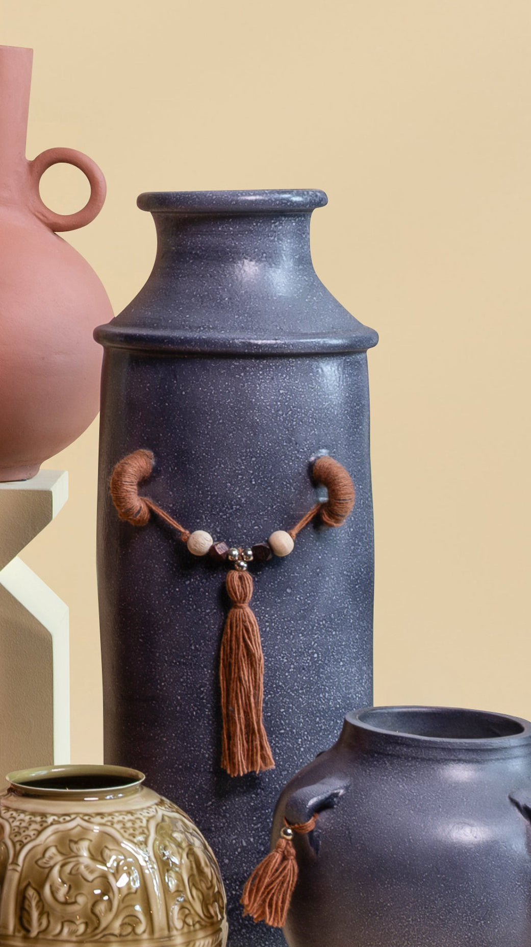 Indigo Vase