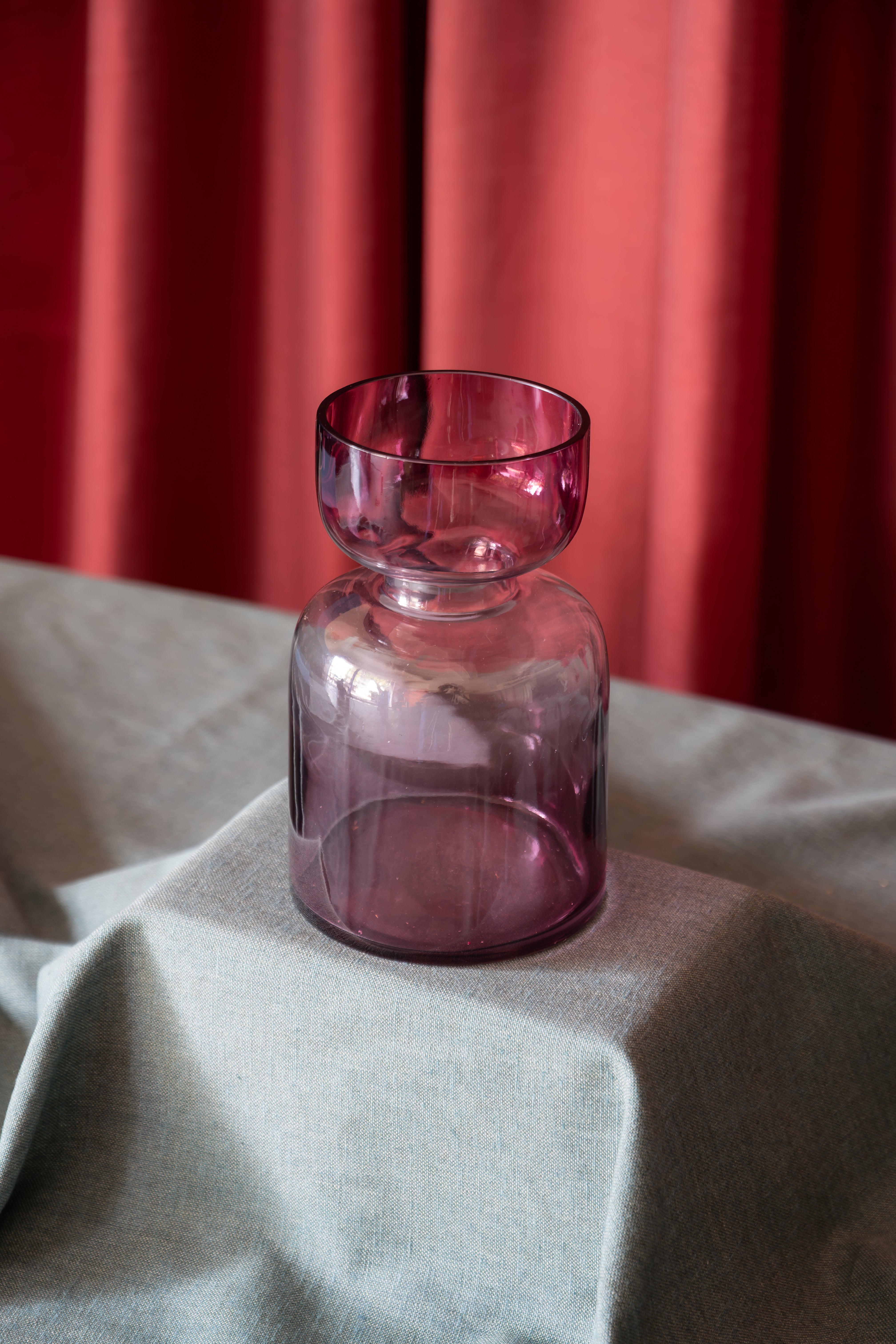 Lilac Glass Vase (Medium)