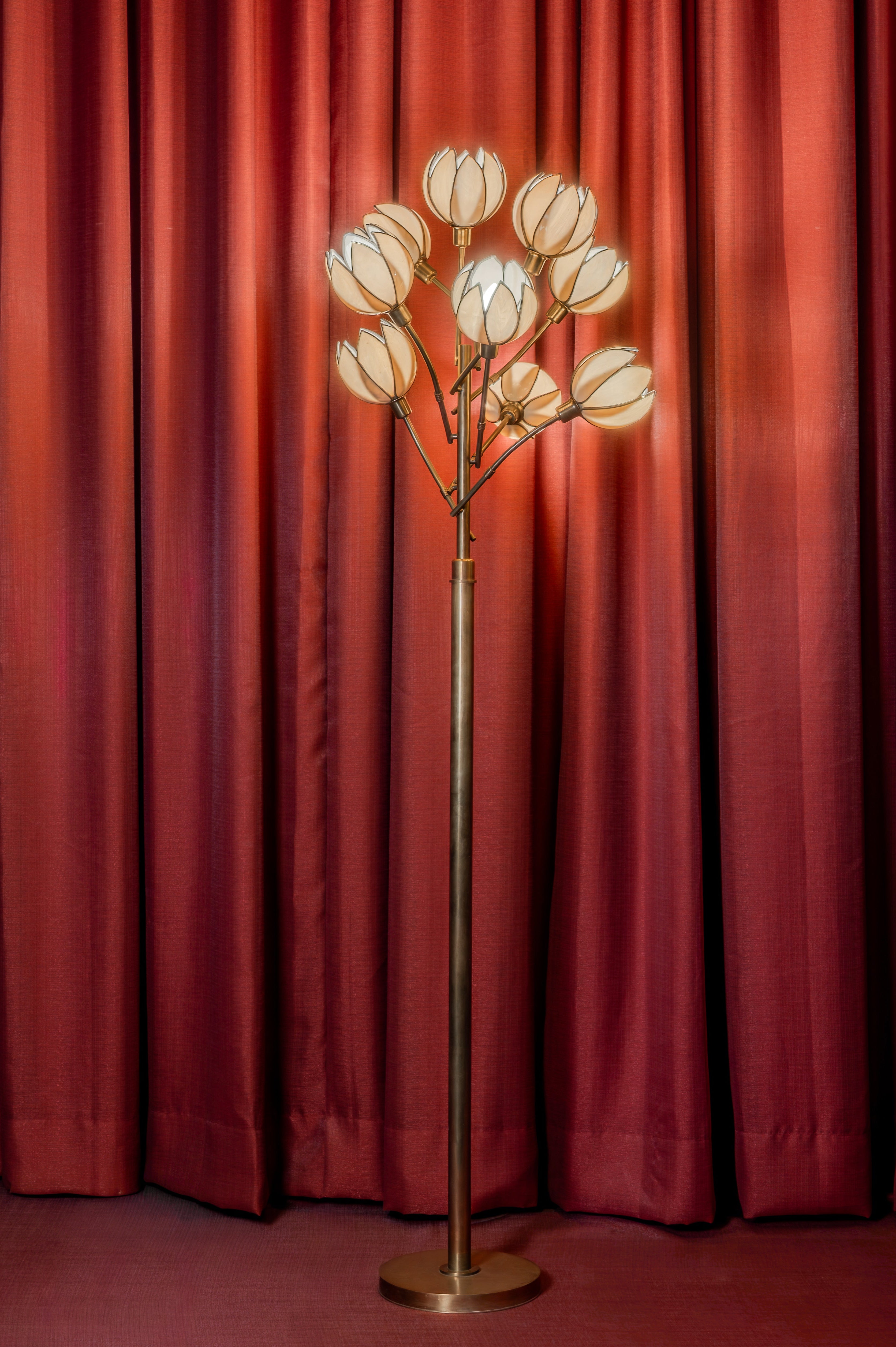 Lotus Bloom Floor Lamp