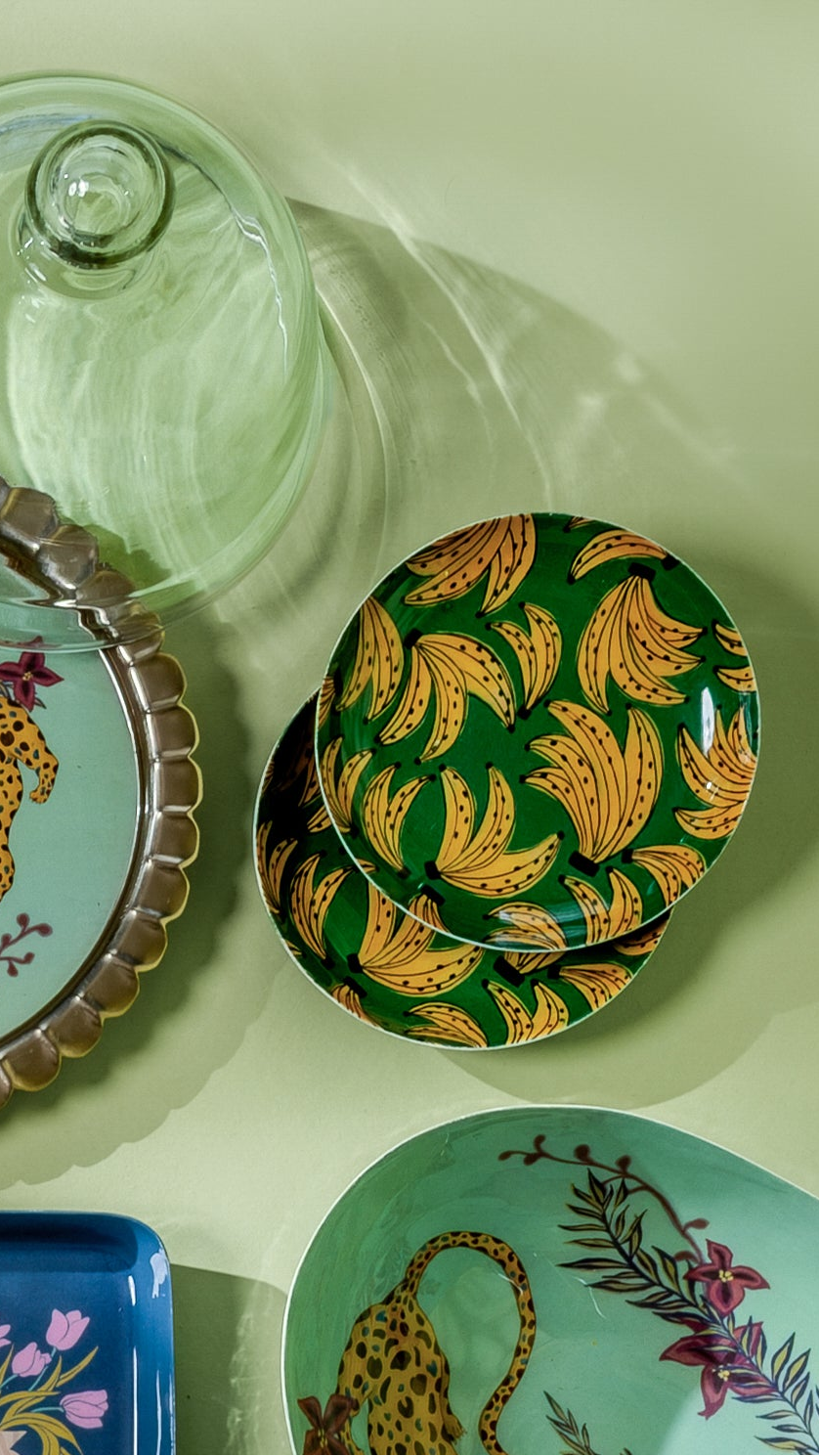 Banana Mini Plate - Set of 4