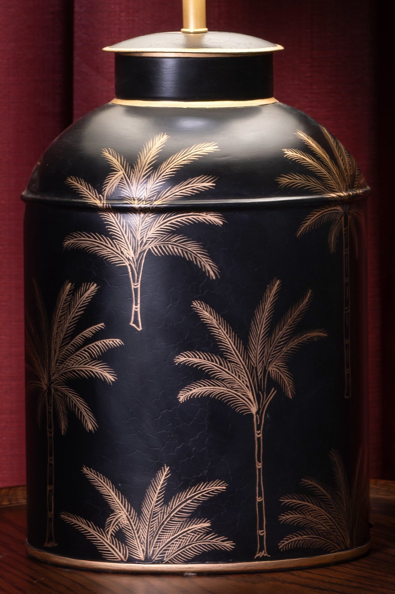 Palm Spring Table Lamp (Black)