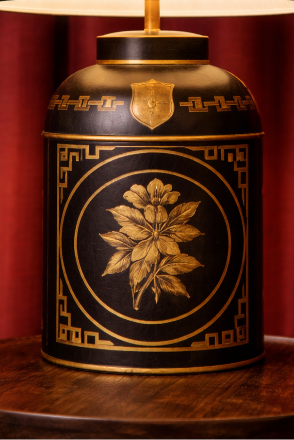 Asia Floral Table Lamp