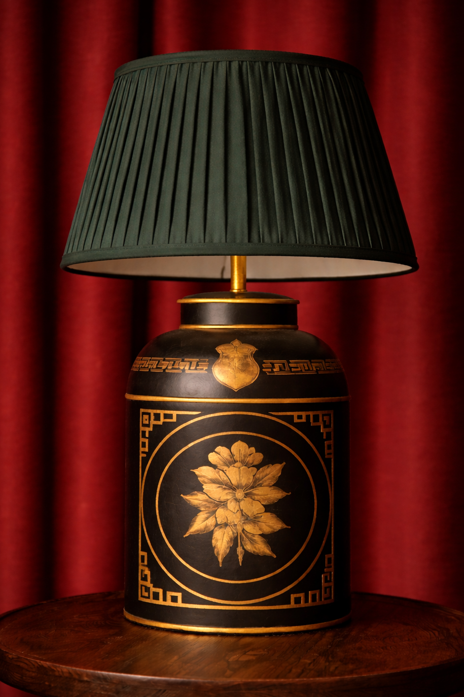 Asia Floral Table Lamp