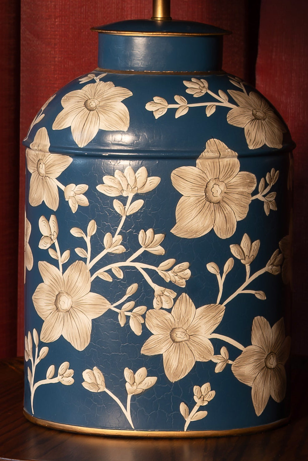 Blue Bloom Table Lamp