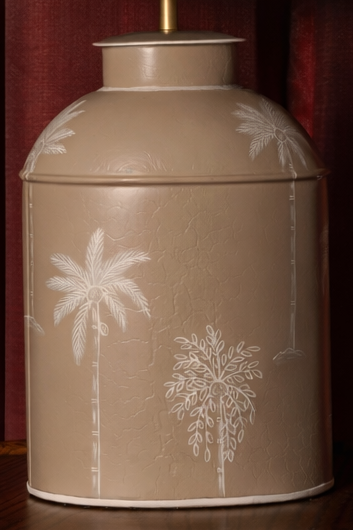 Palm Spring Table Lamp (Beige)