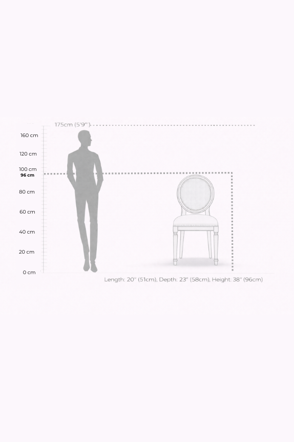 Dahlia Cane Chair