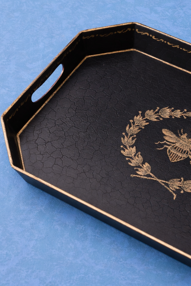 Honey Bee Serving Tray (Black)