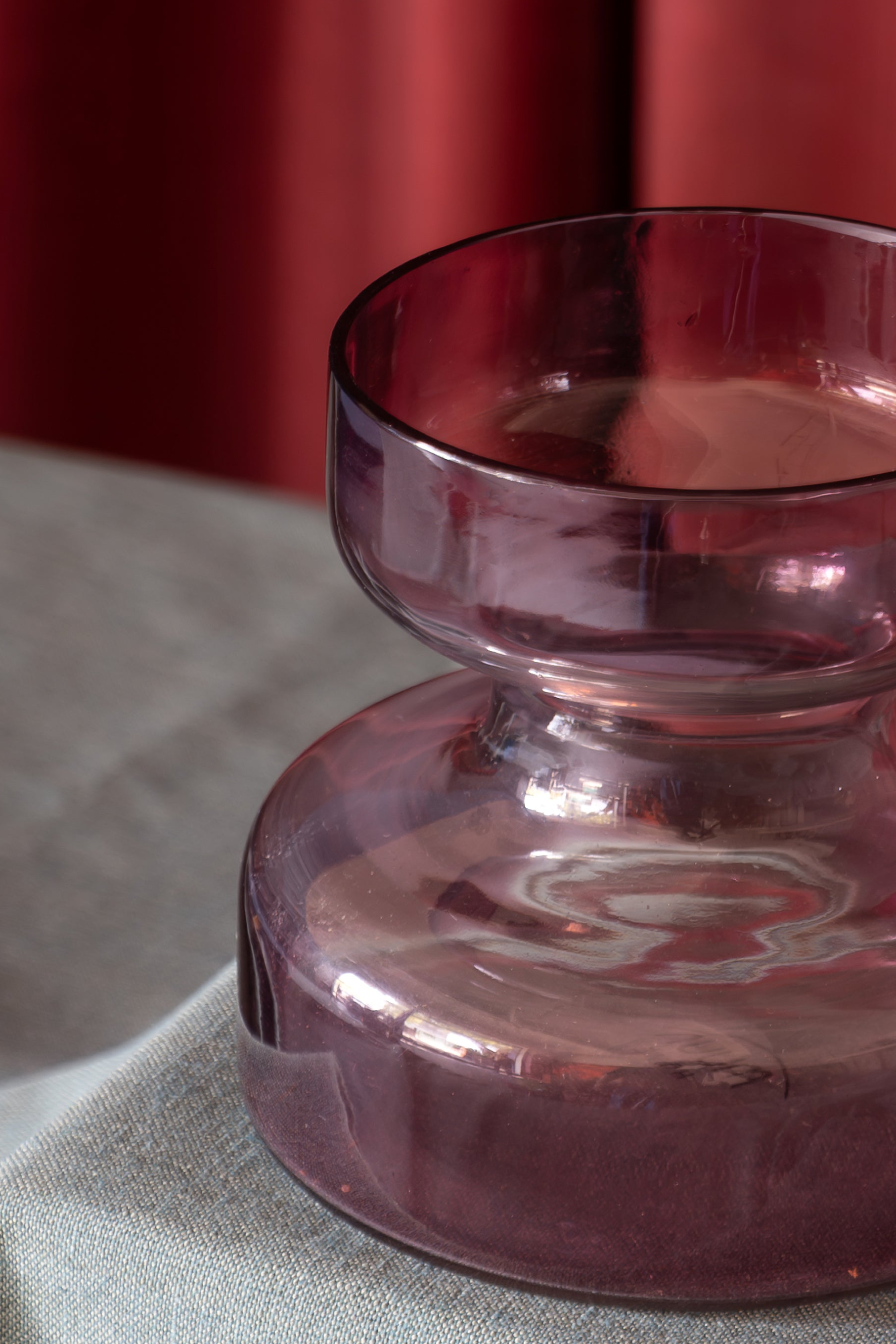 Lilac Glass Vase (Small)