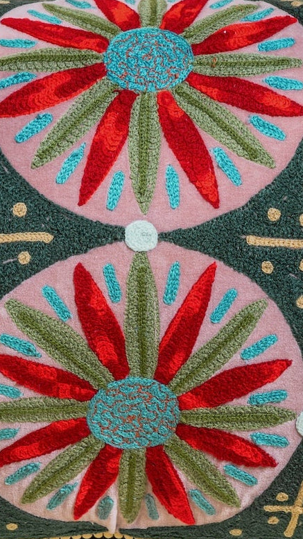 Phool (Red) Cushion