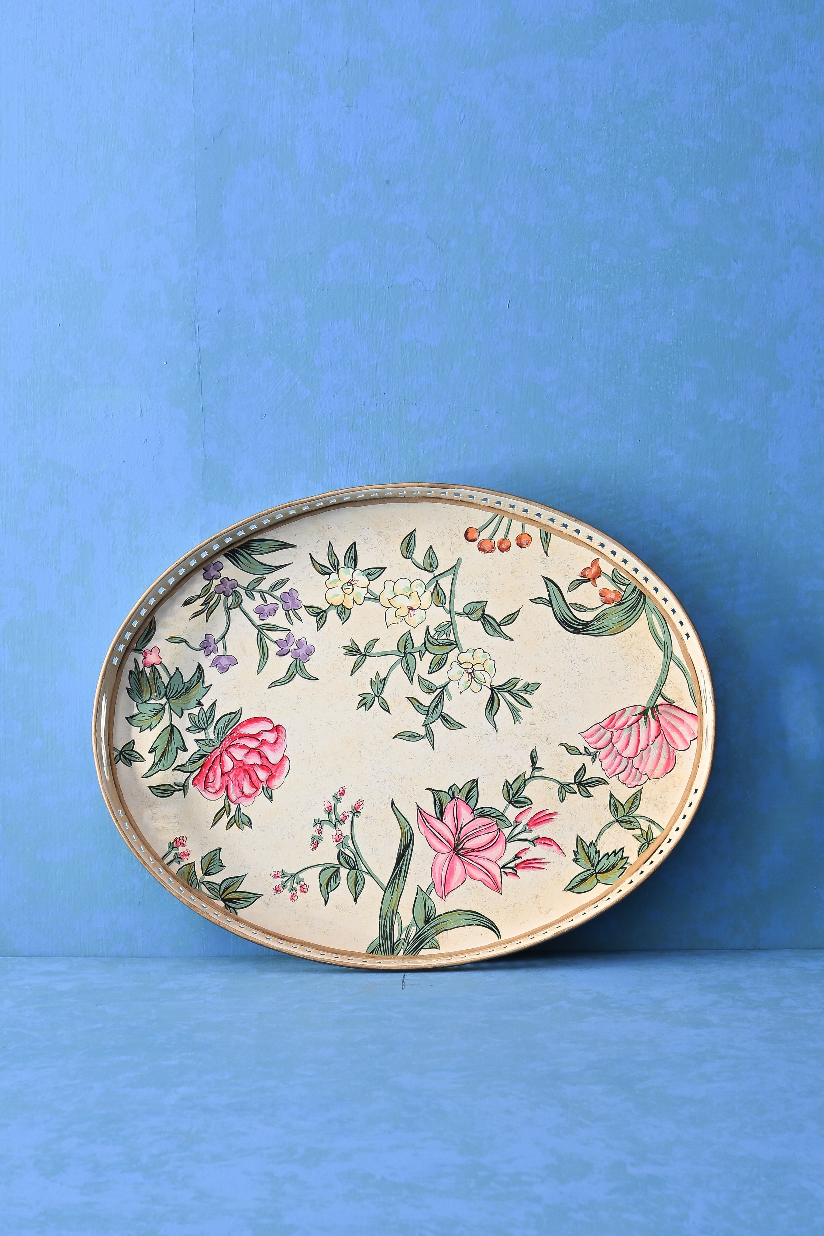 Pastel Bloom Serving Tray