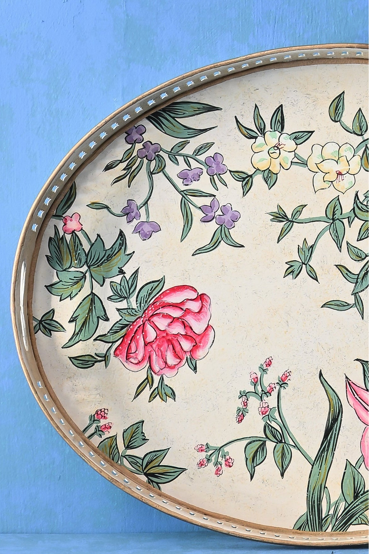 Pastel Bloom Serving Tray