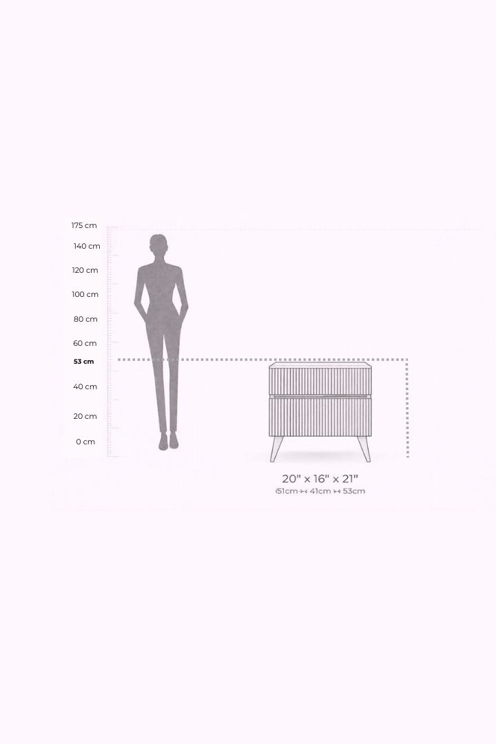 Eros Bedside Table