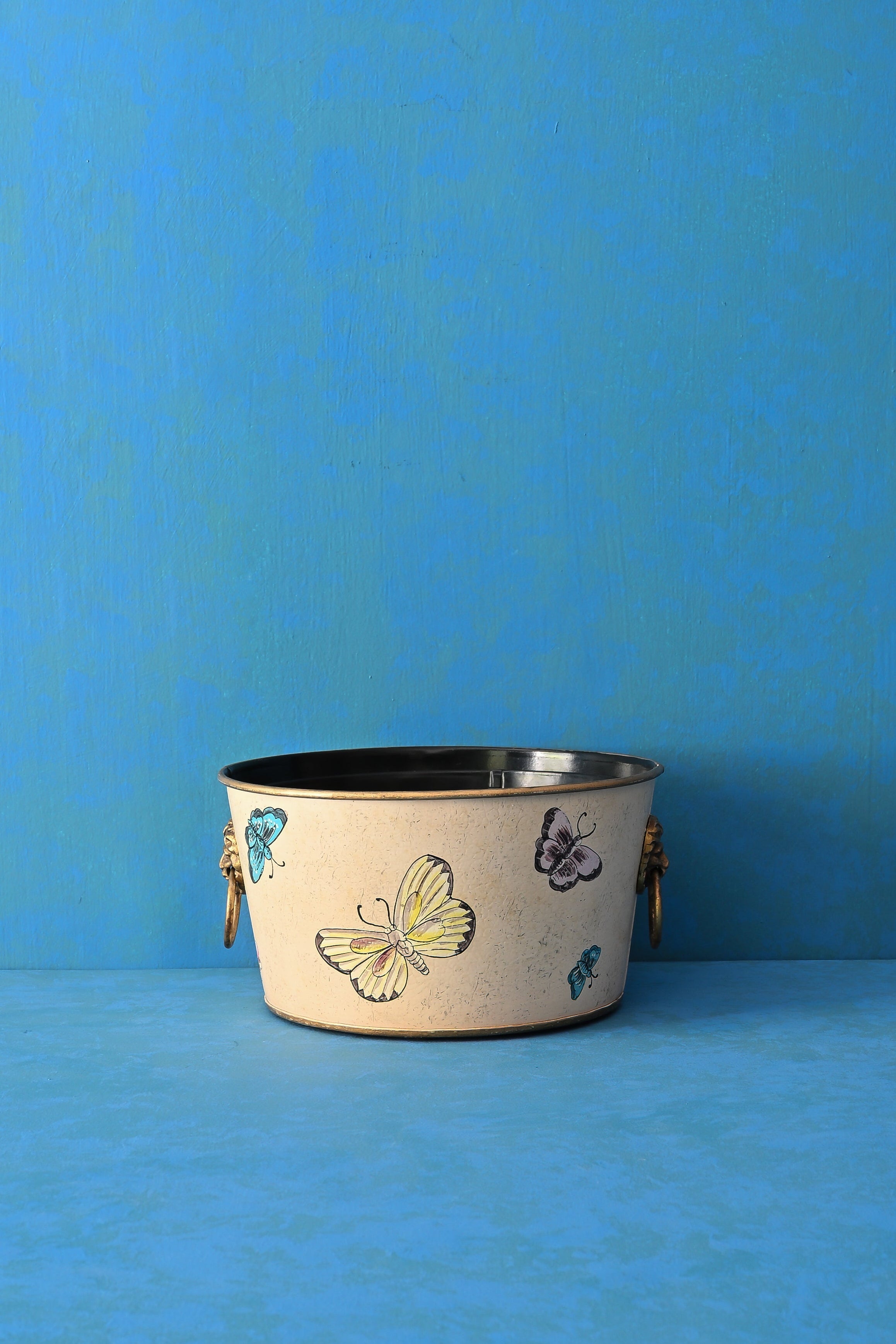 White Butterfly Planter