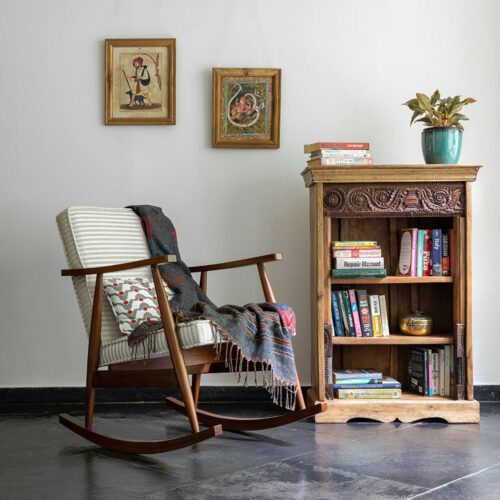 Clove Wooden Rocking Chair