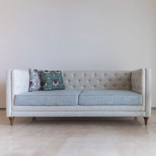 Duple Wooden Sofa