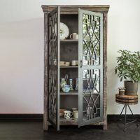 Layla Wooden Crockery Cabinet