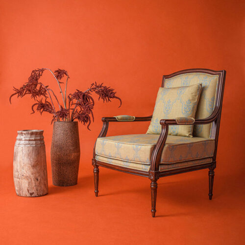 Yana Wooden Arm Chair