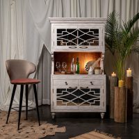 Siena Wooden Bar Cabinet